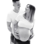 photo de grossesse en couple à Saint-Germain-lès-Corbeil (91)