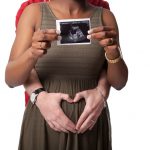 photo d'une échographie pour photo de grossesse dans le 77