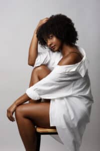 Shooting photo en studio pour une séance book portrait chez le photographe