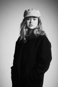 Photographe book photo de portrait pro en noir et blanc