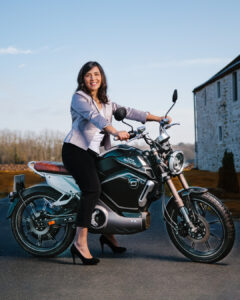 Photographe book sur moto