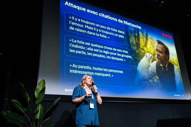 photo prise pendant une conférence